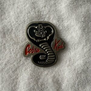 Black and Red Belt Buckle